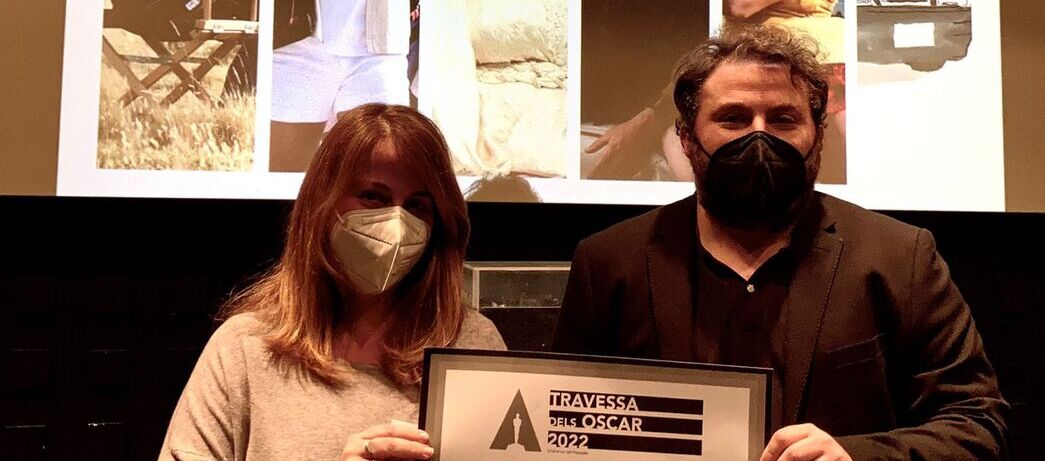 Begonya Alcazar Bel és la guanyadora de la Travessa dels Oscar 2022 de Cineclub Vilafranca