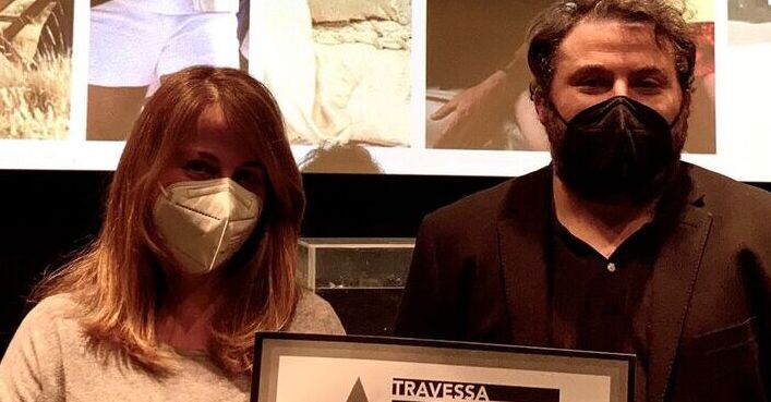 Begonya Alcazar Bel és la guanyadora de la Travessa dels Oscar 2022 de Cineclub Vilafranca